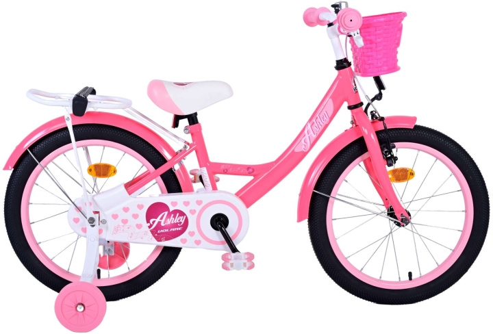 Volare Children\'s Bicycle 18 - Ashley Dark Pink (51802) in the group TOYS, KIDS & BABY PRODUCTS / Outdoor toys / Bicycles & Scooters at TP E-commerce Nordic AB (D29958)