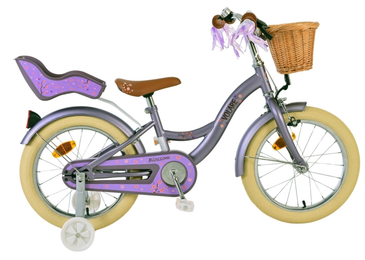 Volare Children\'s bike 16 - Blossom Purple (51652) in the group TOYS, KIDS & BABY PRODUCTS / Outdoor toys / Bicycles & Scooters at TP E-commerce Nordic AB (D29965)