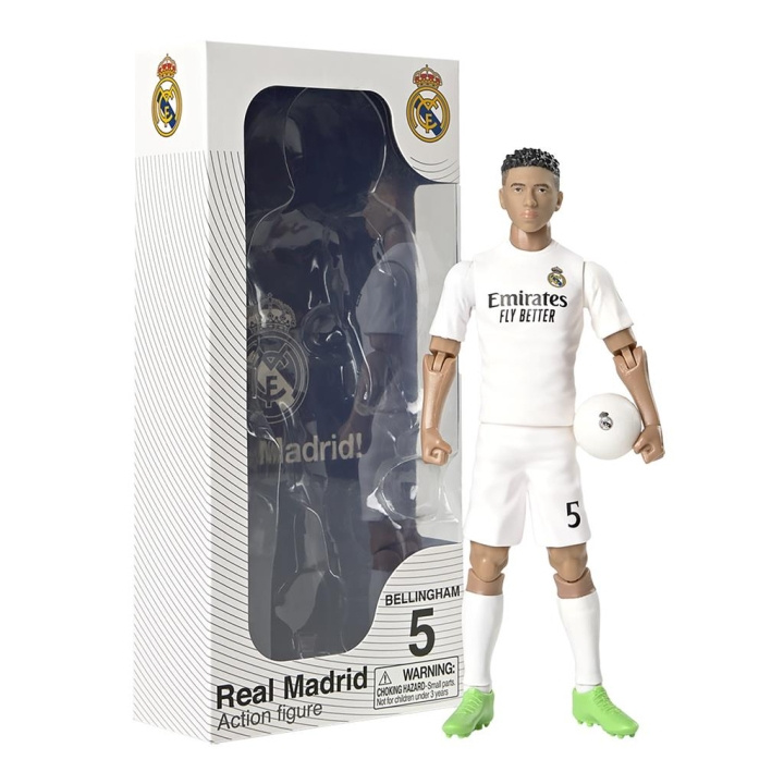 Socker Real Madrid Jude Bellingham 20cm (83613) in the group TOYS, KIDS & BABY PRODUCTS / Toys / Figures, Miniatures & accessories at TP E-commerce Nordic AB (D29969)