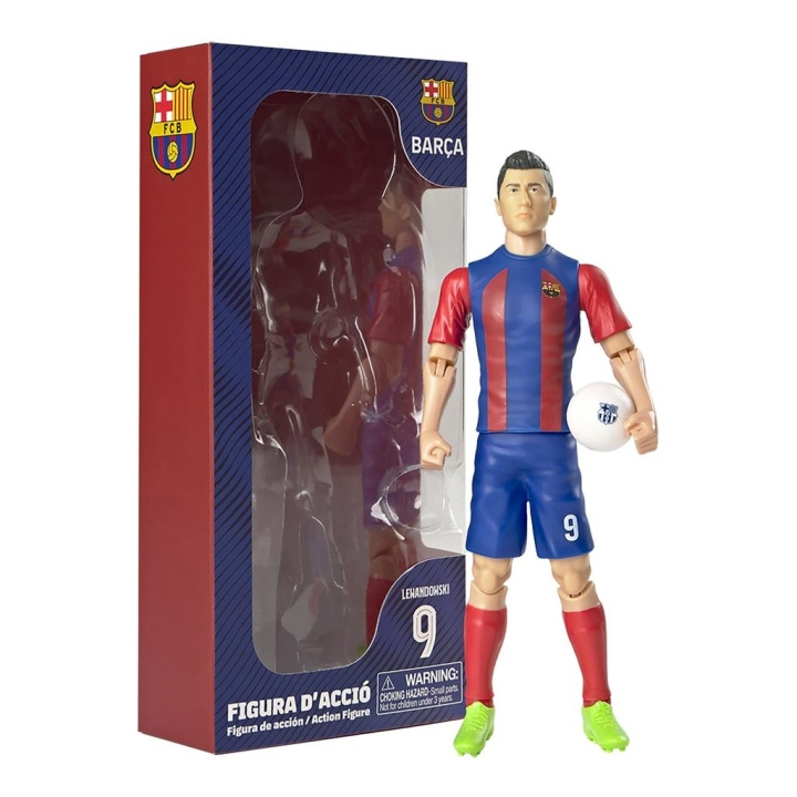 Socker FC Barcelona Robert Lewandowski 20cm (83569) in the group TOYS, KIDS & BABY PRODUCTS / Toys / Figures, Miniatures & accessories at TP E-commerce Nordic AB (D29971)
