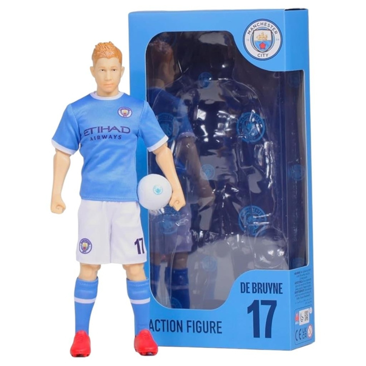 Socker Manchester City Kevin De Bruyne 20cm (83651) in the group TOYS, KIDS & BABY PRODUCTS / Toys / Figures, Miniatures & accessories at TP E-commerce Nordic AB (D29972)