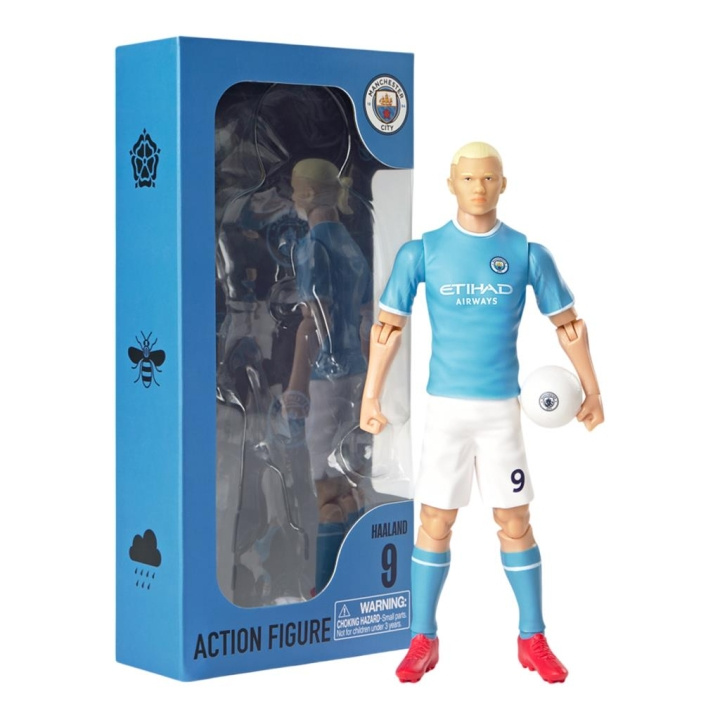 Socker Manchester City Erling Haaland 20 Cm (83323) in the group TOYS, KIDS & BABY PRODUCTS / Toys / Figures, Miniatures & accessories at TP E-commerce Nordic AB (D29973)