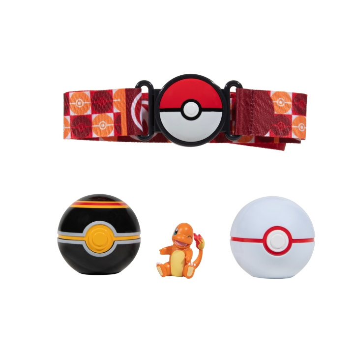 Pokémon Clip N Go Belt set - Charmander (PKW3163) in the group TOYS, KIDS & BABY PRODUCTS / Toys / Figures, Miniatures & accessories at TP E-commerce Nordic AB (D29977)