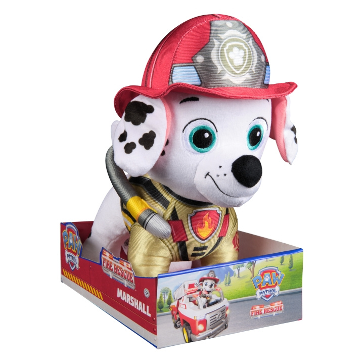 Paw Patrol Fire Rescue Deluxe Plush 30 cm - Marshall (6073667) in the group TOYS, KIDS & BABY PRODUCTS / Baby toys / stuffed animals at TP E-commerce Nordic AB (D29990)