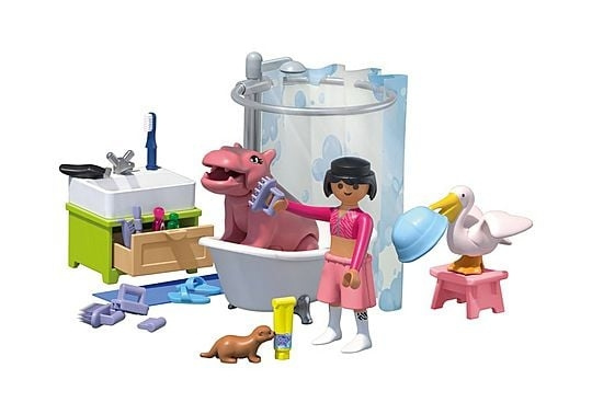 Playmobil Animals & Friends: Animal Bathtime (71950) in the group TOYS, KIDS & BABY PRODUCTS / Toys / Play set at TP E-commerce Nordic AB (D29998)