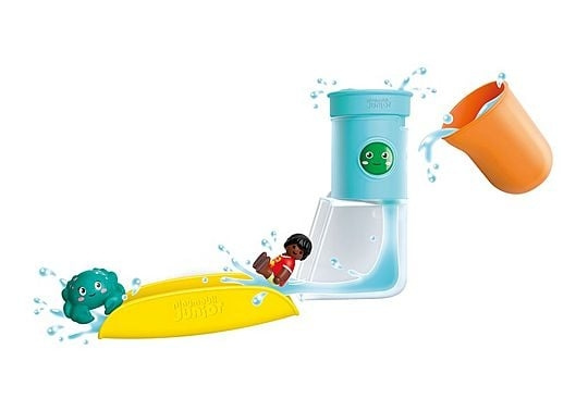 Playmobil Junior Aqua: Pour and Play Water Tank with Slide (71775) in the group TOYS, KIDS & BABY PRODUCTS / Toys / Play set at TP E-commerce Nordic AB (D30002)