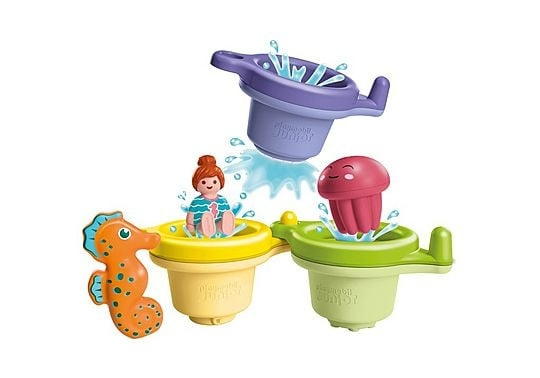 Playmobil Junior Aqua: Floating Cups with Water Fun (71776) in the group TOYS, KIDS & BABY PRODUCTS / Toys / Play set at TP E-commerce Nordic AB (D30003)