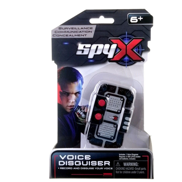 SpyX Voice Disguiser (20191) in the group TOYS, KIDS & BABY PRODUCTS / Toys / Action play at TP E-commerce Nordic AB (D30053)