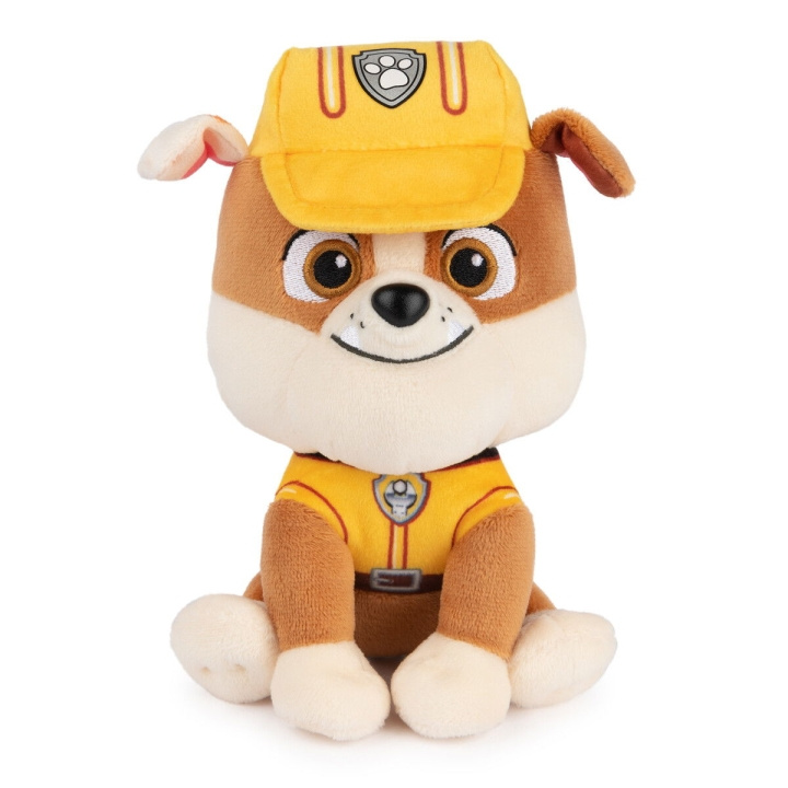 Paw Patrol Gund Plush 15cm - Rubble in the group TOYS, KIDS & BABY PRODUCTS / Baby toys / stuffed animals at TP E-commerce Nordic AB (D30059)