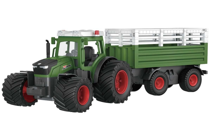 MX R/C Constructions Tractor R/C w/hanger 2,4GHz, 3,7V Li-Ion, green (471477) in the group TOYS, KIDS & BABY PRODUCTS / Radio controlled / Other RC at TP E-commerce Nordic AB (D30062)