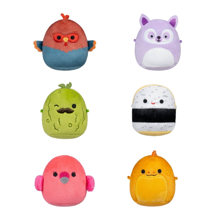 Micromallows 6 cm 6 Pack Plush S2 - Charles, Onel, Mo, Cookie, Reed and Layla in the group TOYS, KIDS & BABY PRODUCTS / Baby toys / stuffed animals at TP E-commerce Nordic AB (D30073)