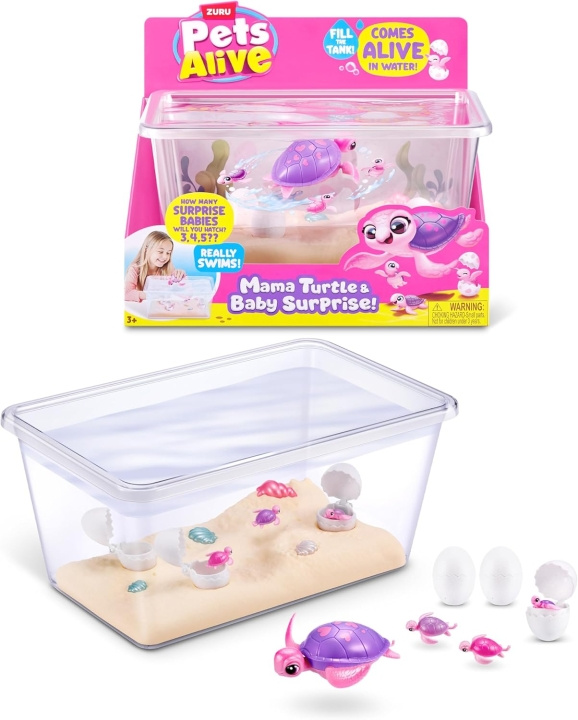 Pets Alive Mama Turtle Surprise (9560) in the group TOYS, KIDS & BABY PRODUCTS / Toys / Toys at TP E-commerce Nordic AB (D30079)