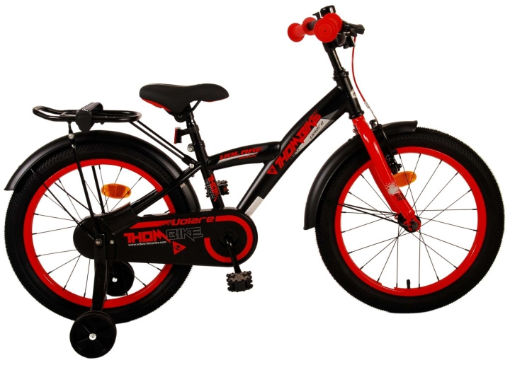Volare Children\'s Bike 18 – Thombike Black/Red (51841) in the group TOYS, KIDS & BABY PRODUCTS / Outdoor toys / Bicycles & Scooters at TP E-commerce Nordic AB (D30138)