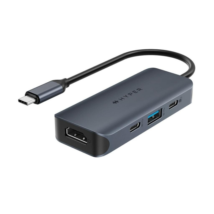 Targus Hyper - HyperDrive EcoSmart4 Port USB-C Hub Gen.2 in the group COMPUTERS & PERIPHERALS / Computer accessories / USB-Hubs at TP E-commerce Nordic AB (D30149)