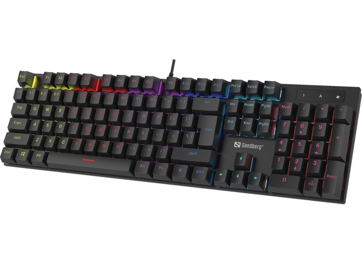 Sandberg Mechanical Gamer Keyboard NORDIC in the group COMPUTERS & PERIPHERALS / GAMING / Keyboards at TP E-commerce Nordic AB (D30152)