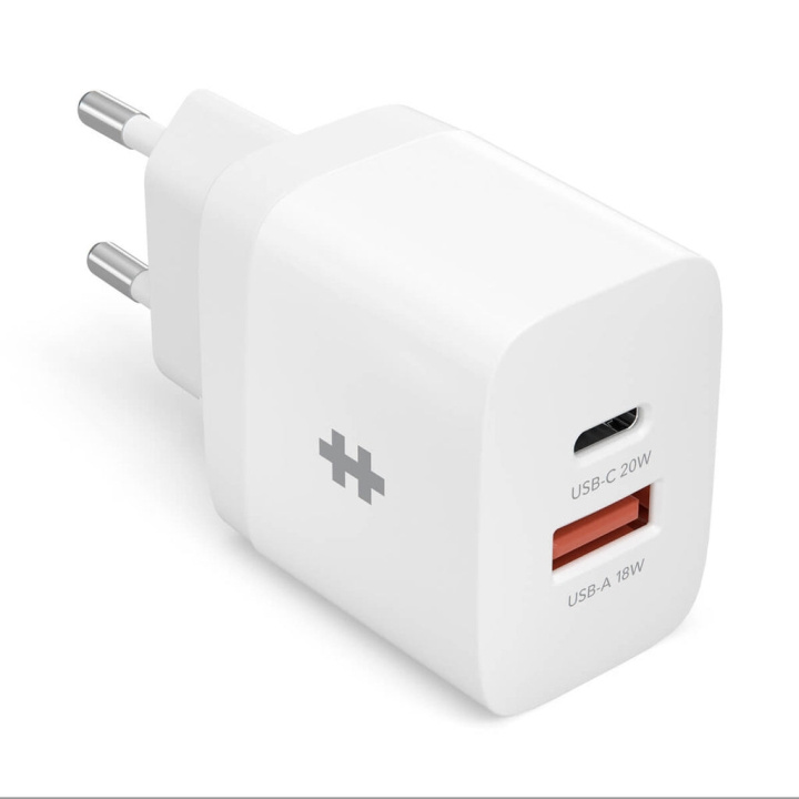 Targus Hyper - HyperJuice 20W USB-C Charger (EU) in the group SMARTPHONE & TABLETS / Chargers & Cables / Wall charger / Wall charger USB-C at TP E-commerce Nordic AB (D30154)