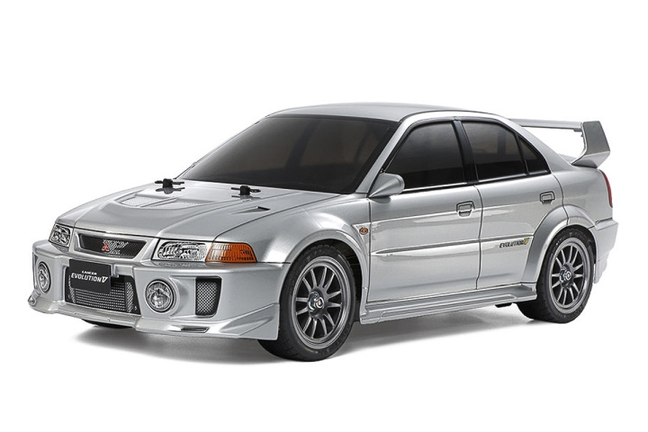 Tamiya 1/10 R/C Mitsubishi Lancer Evolution V (TT-02) - (545605) in the group TOYS, KIDS & BABY PRODUCTS / Radio controlled / RC cars at TP E-commerce Nordic AB (D30159)