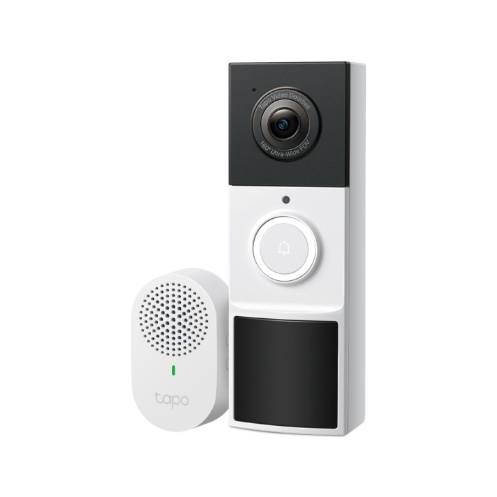 TP-Link Tapo D210 Video Doorbell Camera in the group HOME, HOUSEHOLD & GARDEN / Alarm & Security / Doorbells at TP E-commerce Nordic AB (D30175)