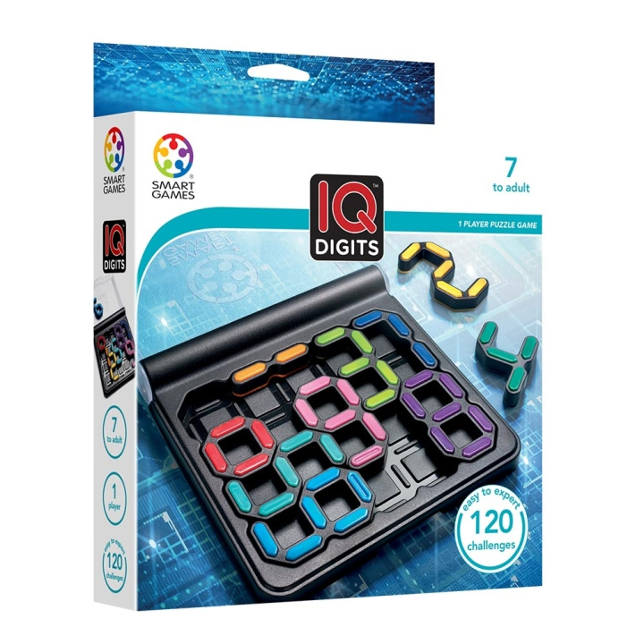 Smart Games IQ Digits (Nordic) (SG2404) in the group TOYS, KIDS & BABY PRODUCTS / Games / Board games at TP E-commerce Nordic AB (D30176)