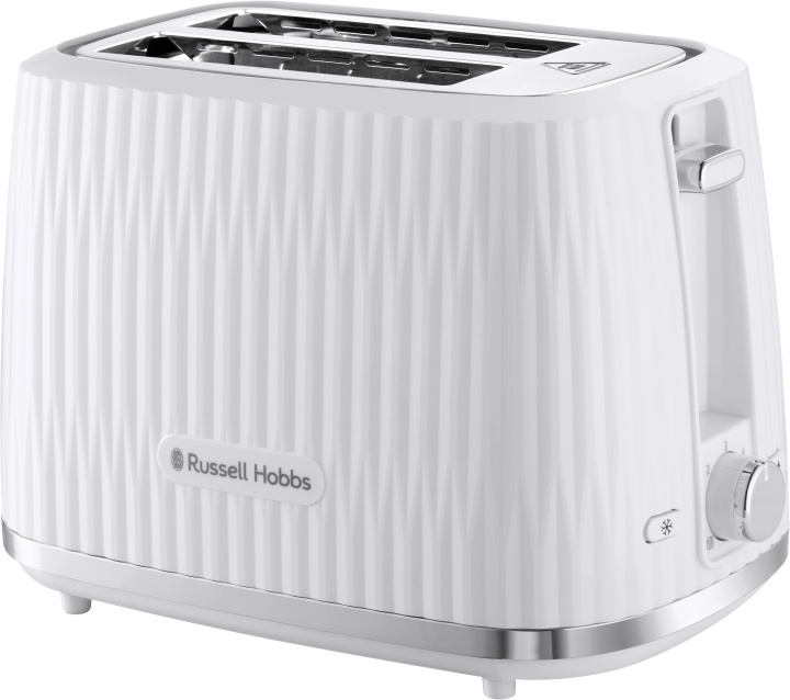 Russell Hobbs Eden 2S Toaster - White in the group HOME, HOUSEHOLD & GARDEN / Household appliances / Toasters & Bread grills / Toasters at TP E-commerce Nordic AB (D30217)