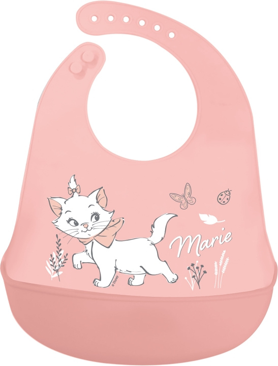 STOR BABY Toddler Bib - 100% silicone - Disney Marie in the group TOYS, KIDS & BABY PRODUCTS / Eat & Drink / Bibs at TP E-commerce Nordic AB (D30230)