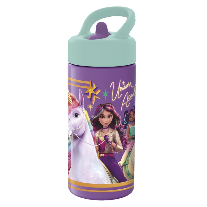 STOR Unicorn Academy Sipper Water Bottle - 410 ml in the group TOYS, KIDS & BABY PRODUCTS / Eat & Drink / Baby bottle & Accessories at TP E-commerce Nordic AB (D30231)