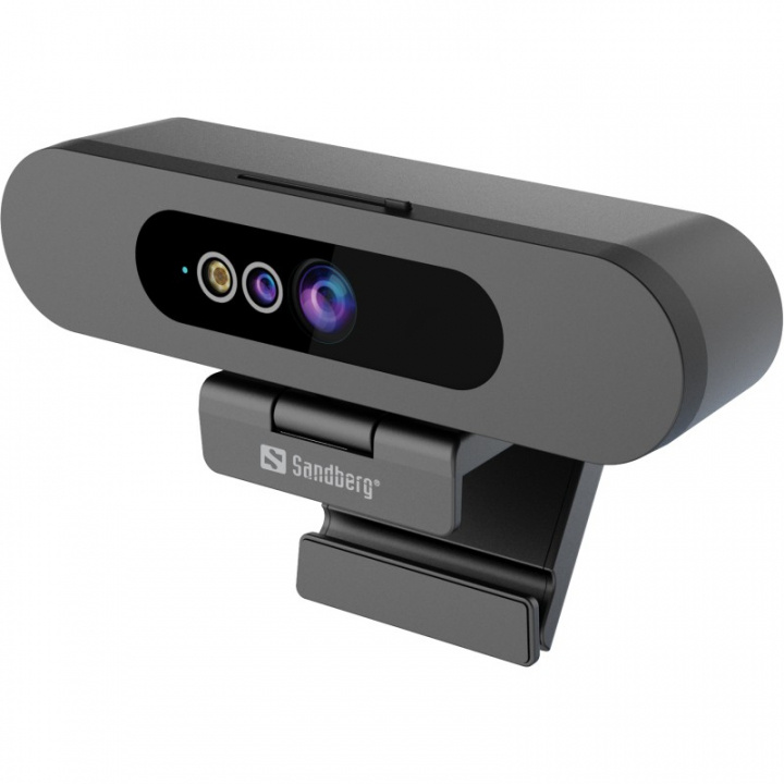 Sandberg Face-ID Webcam 2 in the group COMPUTERS & PERIPHERALS / Computer accessories / Web cameras at TP E-commerce Nordic AB (D30242)