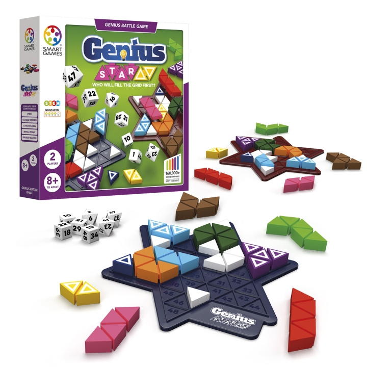 Smart Games : Genius Star (Nordic) (SG2538) in the group TOYS, KIDS & BABY PRODUCTS / Games / Board games at TP E-commerce Nordic AB (D30253)
