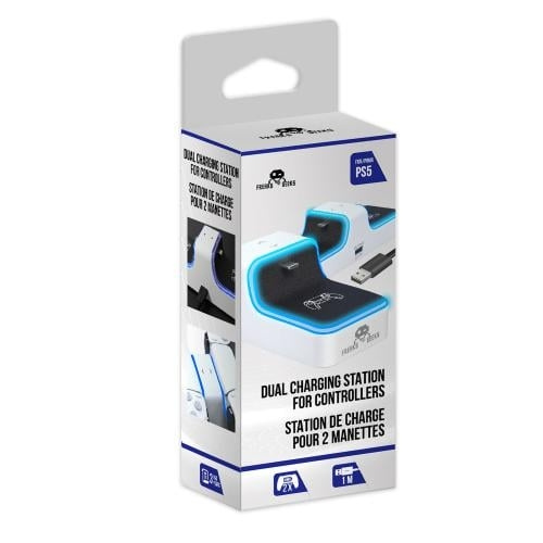 Trade Invaders Dual PS5 Controller Charging Dock (1 x 1M Type C cable included) in the group HOME ELECTRONICS / Game consoles & Accessories / Sony PlayStation 5 at TP E-commerce Nordic AB (D30270)