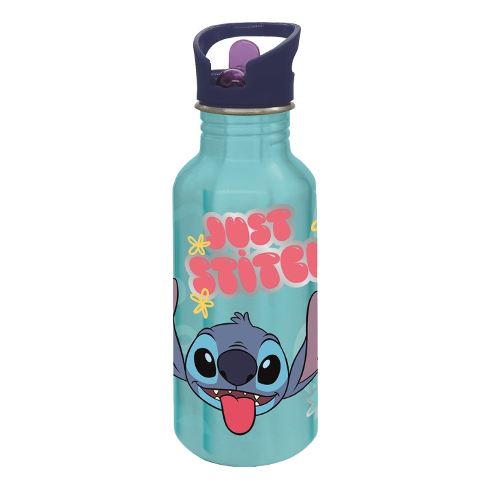 STOR STITCH ALU Bottle Sipper - 545 ml in the group TOYS, KIDS & BABY PRODUCTS / Eat & Drink / Baby bottle & Accessories at TP E-commerce Nordic AB (D30280)