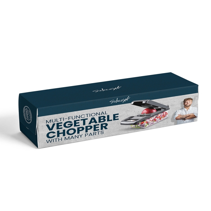 Sobczyk Multifunctional vegetable chopper with several parts - E in the group HOME, HOUSEHOLD & GARDEN / Kitchen utensils / Other kitchen tools at TP E-commerce Nordic AB (D30282)