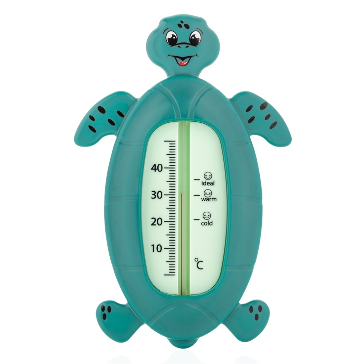Reer Bath Thermometer - Turtle - Green - 10 x 13 cm in the group TOYS, KIDS & BABY PRODUCTS / Baby Gadgets / Bath at TP E-commerce Nordic AB (D30290)