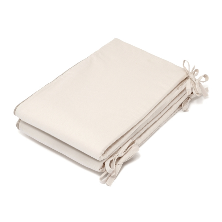Vanilla Copenhagen Bed Bumper Side By Side - Oyster Grey - 25x162x1cm + 25x84x1cm (1291111108) in the group TOYS, KIDS & BABY PRODUCTS / Children\'s textiles / Crib bumpers at TP E-commerce Nordic AB (D30292)