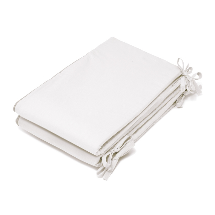 Vanilla Copenhagen Bed Bumper Side By Side - Milk - 25x162x1cm + 25x84x1cm (BUMS2024) in the group TOYS, KIDS & BABY PRODUCTS / Children\'s textiles / Crib bumpers at TP E-commerce Nordic AB (D30293)
