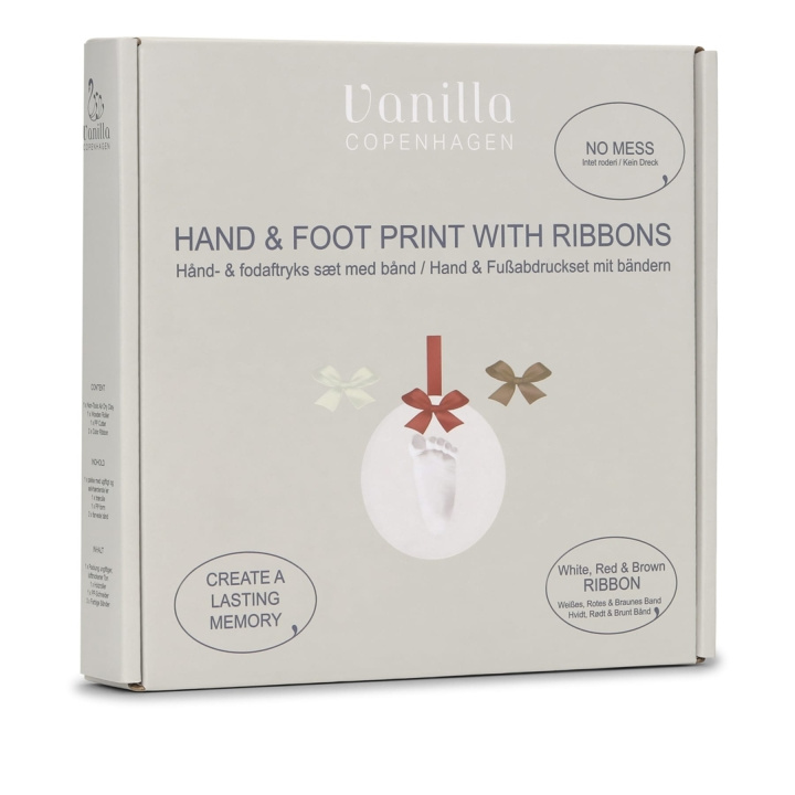 Vanilla Copenhagen Hand & Foot Clay Kit - White - One size (MEMO0124) in the group Sport, leisure & Hobby / Fun stuff / Smart home at TP E-commerce Nordic AB (D30305)