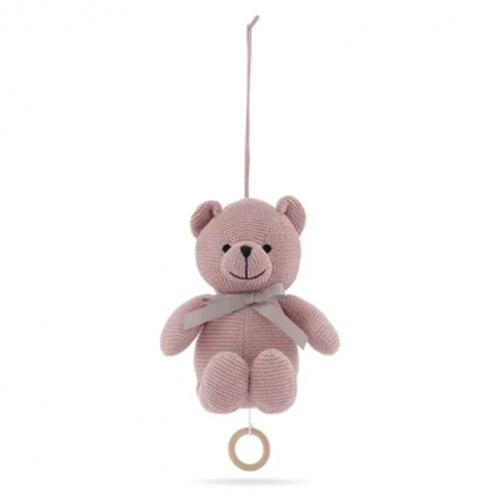 Vanilla Copenhagen Music Mobile - Teddy - Misty Rose (MUST7223) in the group TOYS, KIDS & BABY PRODUCTS / Baby toys / stuffed animals at TP E-commerce Nordic AB (D30312)