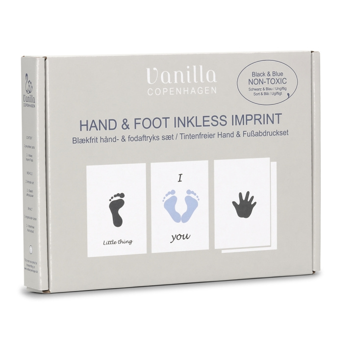 Vanilla Copenhagen Hand & Foot Inkless Pads - Blue-Black - One size (MEMO0324) in the group Sport, leisure & Hobby / Fun stuff / Smart home at TP E-commerce Nordic AB (D30327)