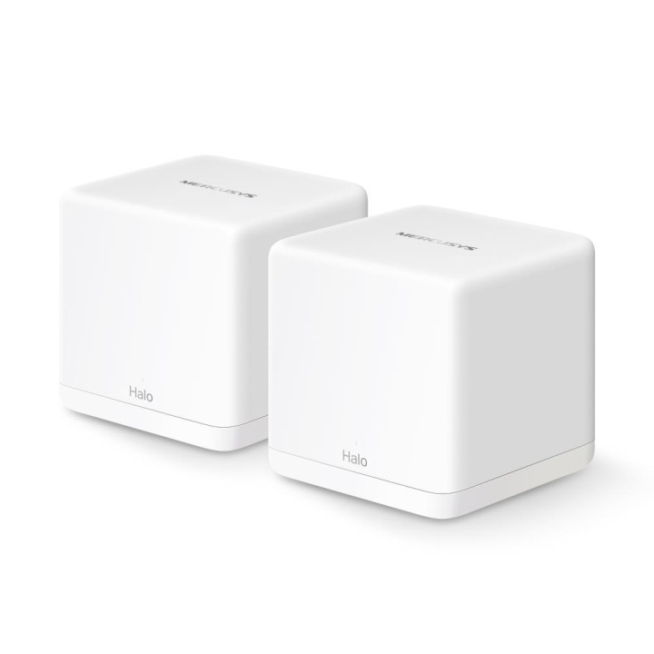 TP-Link Mercusys Halo H60X AX1500 Whole Home Mesh Wi-Fi 6 System (2-pack) in the group COMPUTERS & PERIPHERALS / Network / Mesh Network at TP E-commerce Nordic AB (D30346)