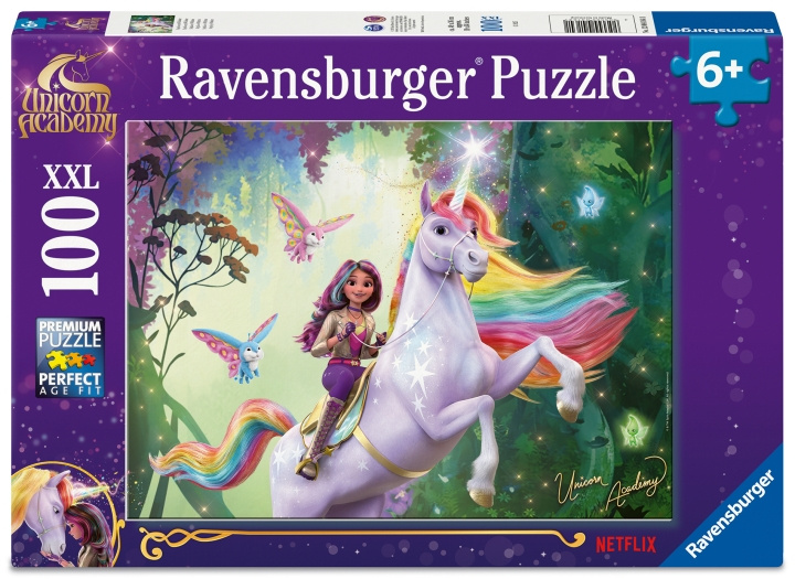 Ravensburger Unicorn Academy 100p XXL - (12004164) in the group TOYS, KIDS & BABY PRODUCTS / Toys / Kids puzzle at TP E-commerce Nordic AB (D30350)