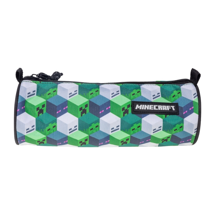 STOR Minecraft Round Pencil Case - 22 x 7 cm in the group TOYS, KIDS & BABY PRODUCTS / Toys / Pencil case at TP E-commerce Nordic AB (D30355)