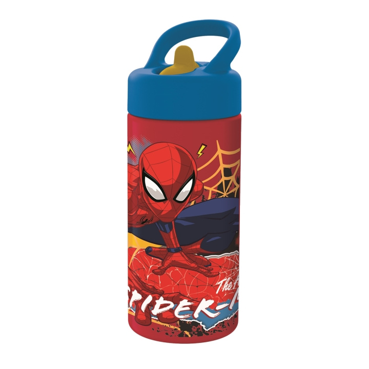 STOR SPIDERMAN Sipper Water Bottle - 410 ml in the group TOYS, KIDS & BABY PRODUCTS / Eat & Drink / Baby bottle & Accessories at TP E-commerce Nordic AB (D30358)