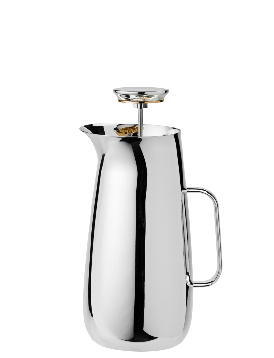 Stelton Norman Foster French Press 1 L (Steel) in the group HOME, HOUSEHOLD & GARDEN / Kitchen utensils / Other kitchen tools at TP E-commerce Nordic AB (D30384)