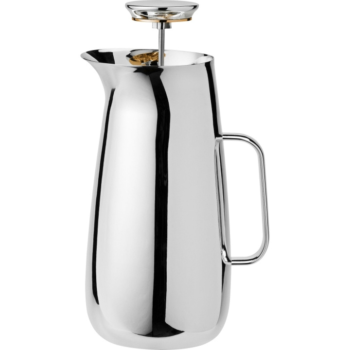 Stelton Norman Foster Press Tea Maker 1 L (Steel) in the group HOME, HOUSEHOLD & GARDEN / Kitchen utensils / Other kitchen tools at TP E-commerce Nordic AB (D30385)