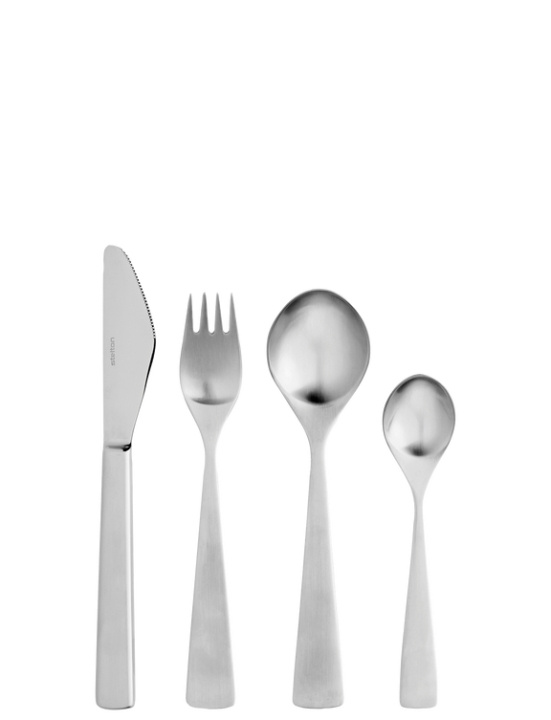 Stelton Maya Cutlery Set Stainless Steel - 24 Pieces in the group HOME, HOUSEHOLD & GARDEN / Kitchen utensils / Other kitchen tools at TP E-commerce Nordic AB (D30386)