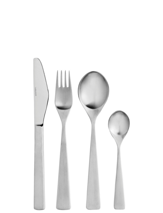 Stelton Maya 2000 Cutlery Set Stainless Steel - 24 Pieces in the group HOME, HOUSEHOLD & GARDEN / Kitchen utensils / Other kitchen tools at TP E-commerce Nordic AB (D30387)