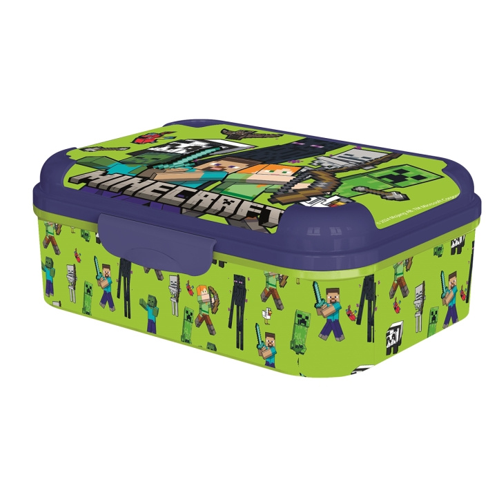 STOR MINECRAFT Asker Lunch box - 17 x 13.5 x 6.2 cm in the group TOYS, KIDS & BABY PRODUCTS / Eat & Drink / Children\'s tableware at TP E-commerce Nordic AB (D30399)