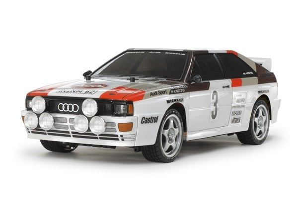 Tamiya Audi Quattro A2 R/C Model Car 1:10 - (544116) in the group TOYS, KIDS & BABY PRODUCTS / Radio controlled / RC cars at TP E-commerce Nordic AB (D30410)