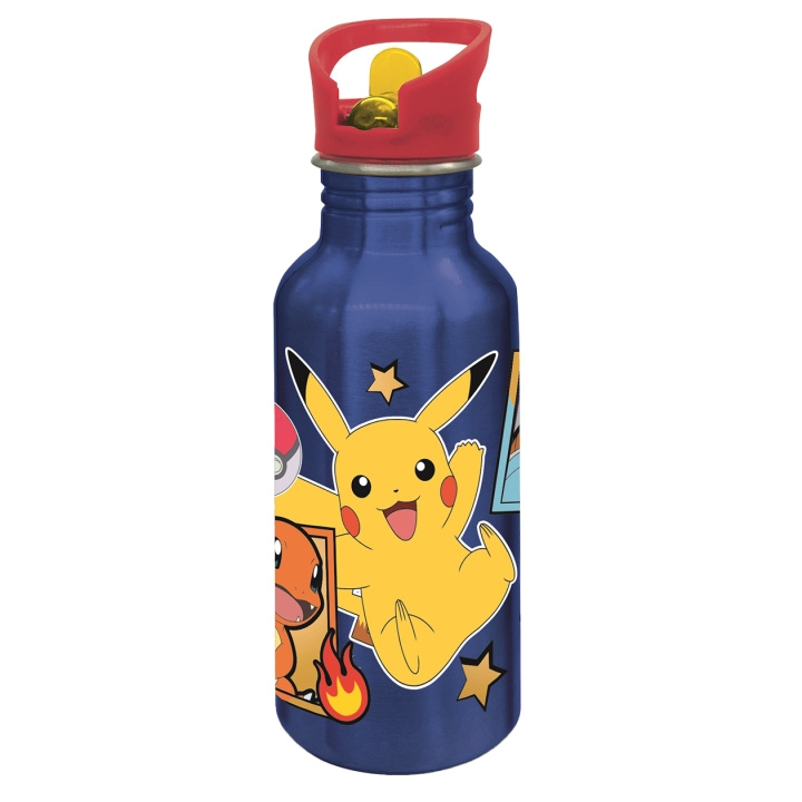 STOR POKÉMON ALU Bottle Sipper - 545 ml in the group TOYS, KIDS & BABY PRODUCTS / Eat & Drink / Baby bottle & Accessories at TP E-commerce Nordic AB (D30412)