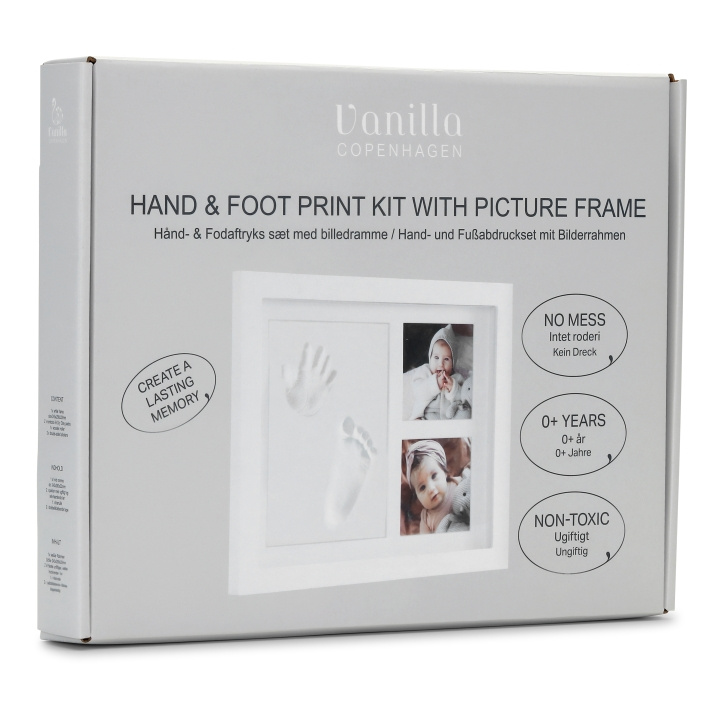 Vanilla Copenhagen Hand & Foot Print Frame - White - Medium (5001630501) in the group Sport, leisure & Hobby / Fun stuff / Smart home at TP E-commerce Nordic AB (D30423)
