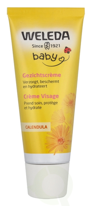 Weleda Baby Calendula Face Cream 50 ml Moisturizes & Protects in the group BEAUTY & HEALTH / Skin care / Face / Day cream at TP E-commerce Nordic AB (D30459)
